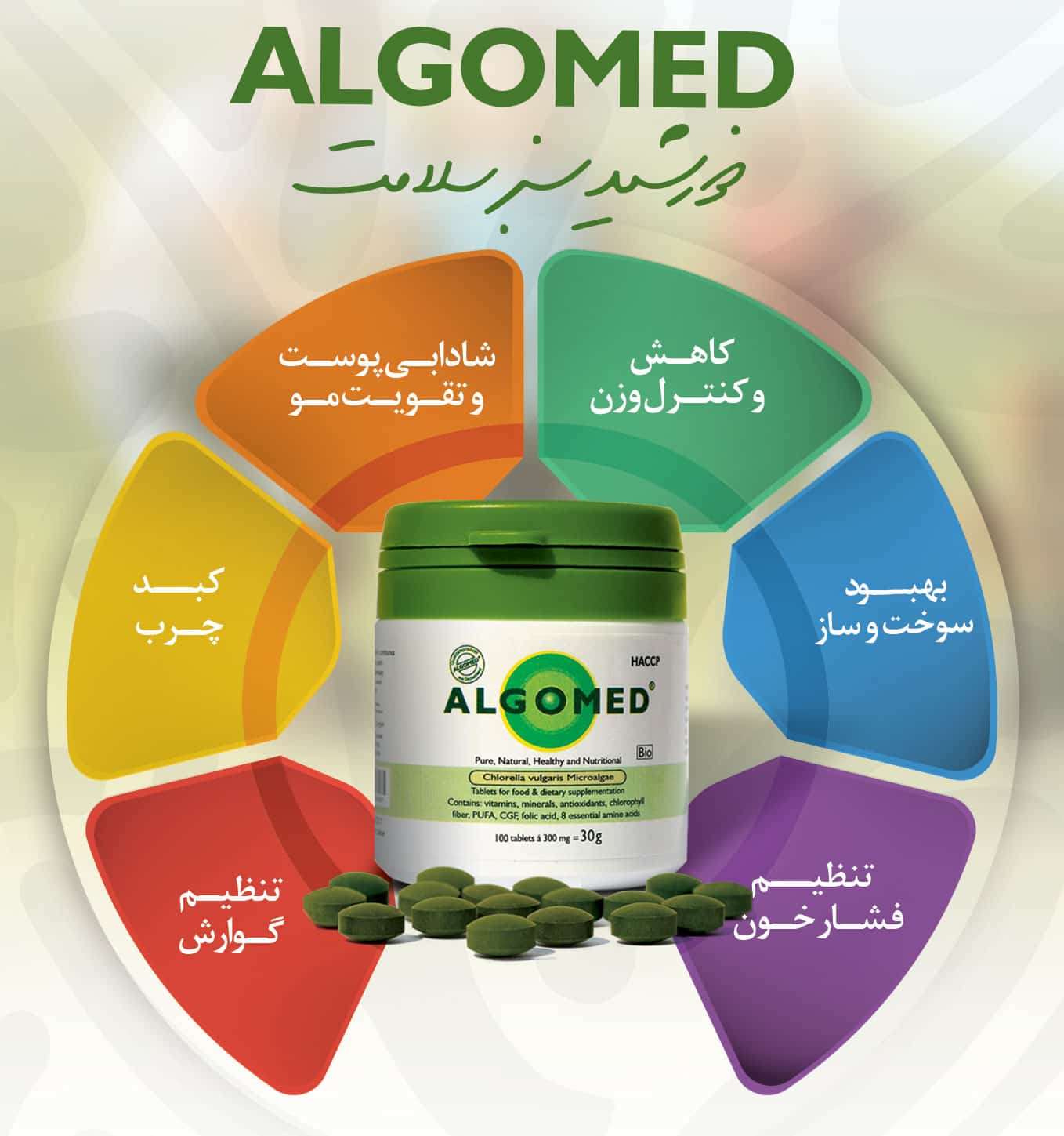 آلگومد | سوپرفود کامل: منبع طبیعی تمام ویتامینها، مواد معدنی و پروتئین