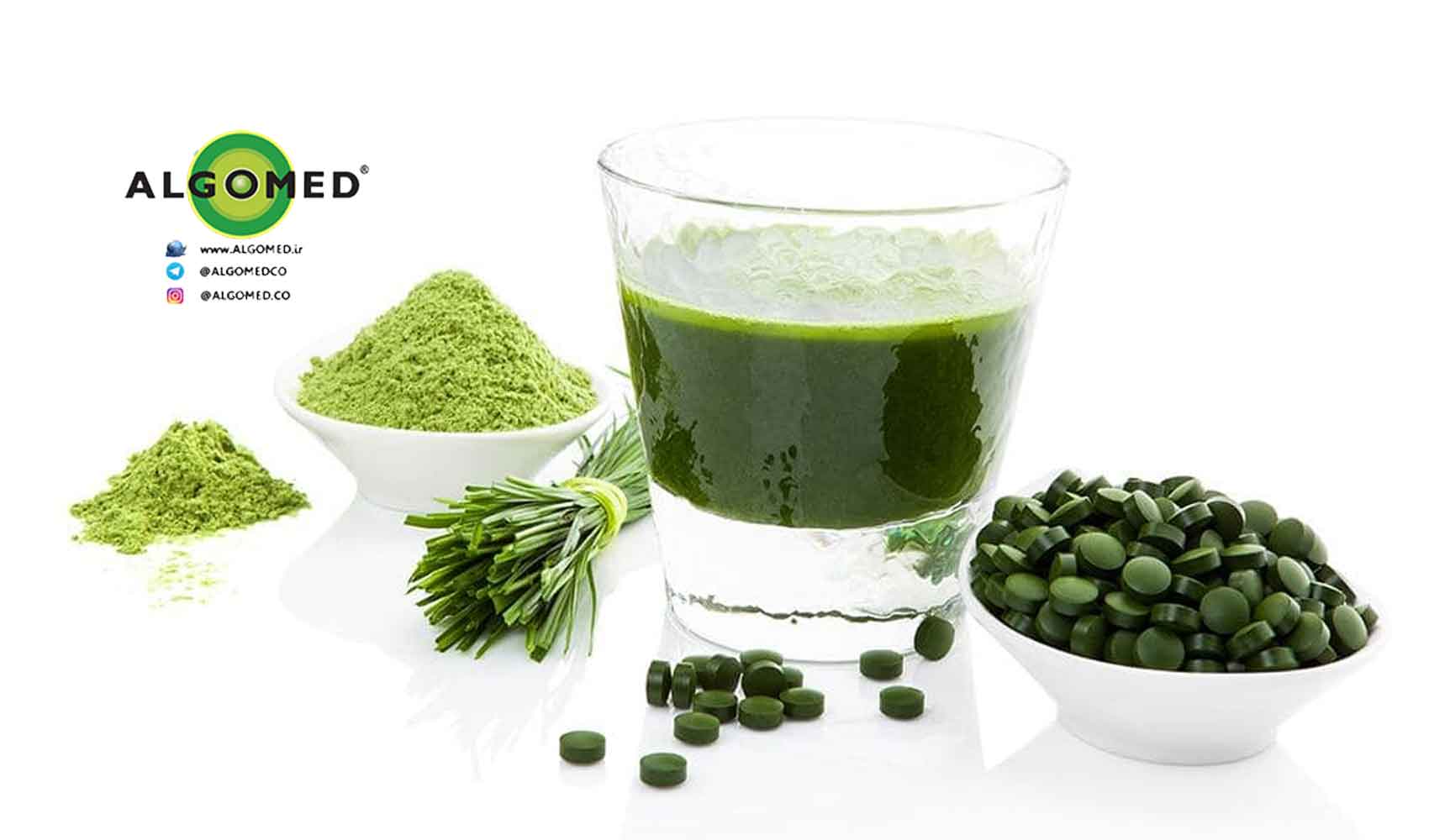 مروری کوتاه بر اثرات سلامتی‌بخش آلگومد خواص جلبک کلرلا